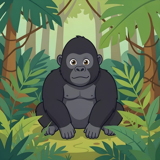 Gorilla Primate Animal Nature