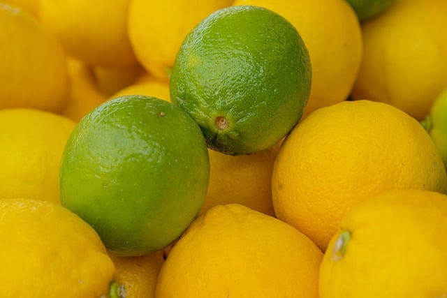 Lemon Lime Fruit Fresh Green