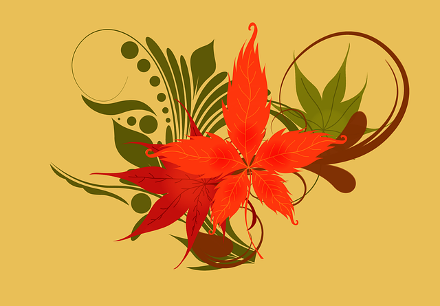 Fall Leaves Nature Theme Ornament