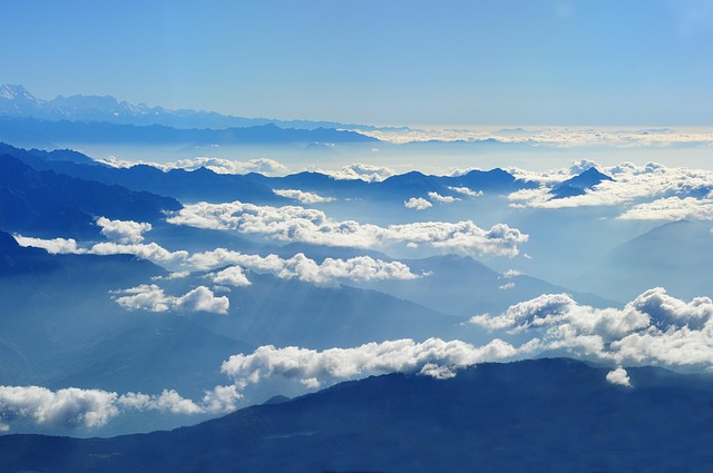 Nepal Himalayan Travel Airphoto