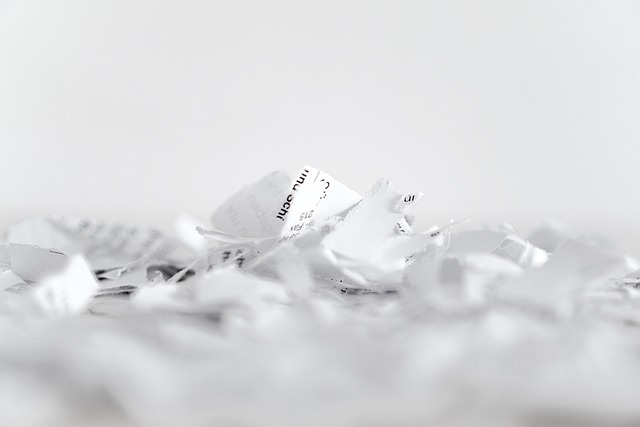 Paper Shredder Flakes Recycling