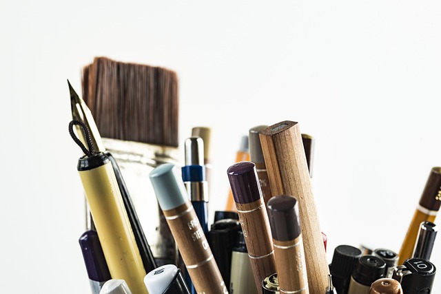 Pens Brushes Art Materials