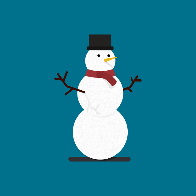 Snowman Christmas Holidays Snow