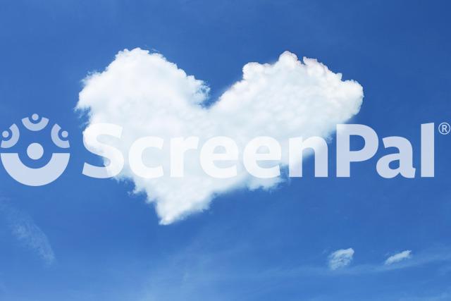 Cloud Heart Heaven Blue White