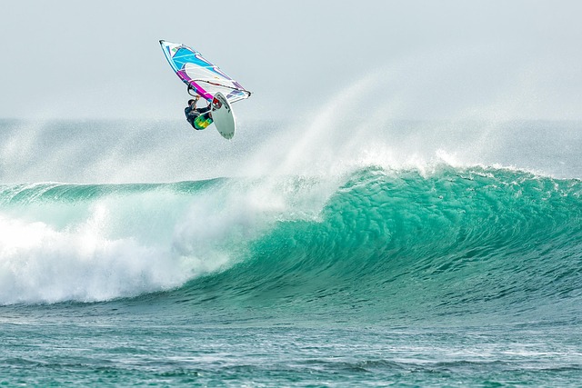 Windsurfing Surfing Surfer Sea