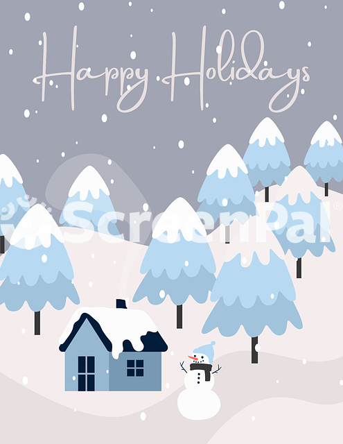 Christmas Holiday Snow Winter