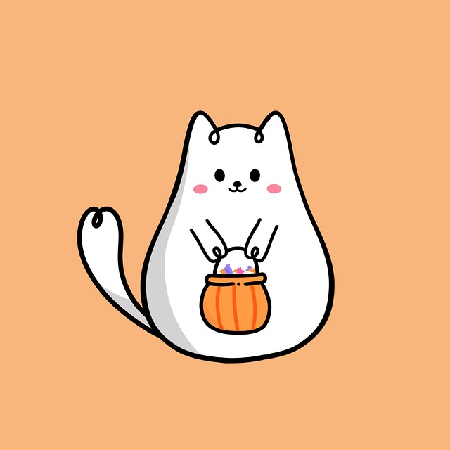Cat Pumpkin Halloween Pet Spooky