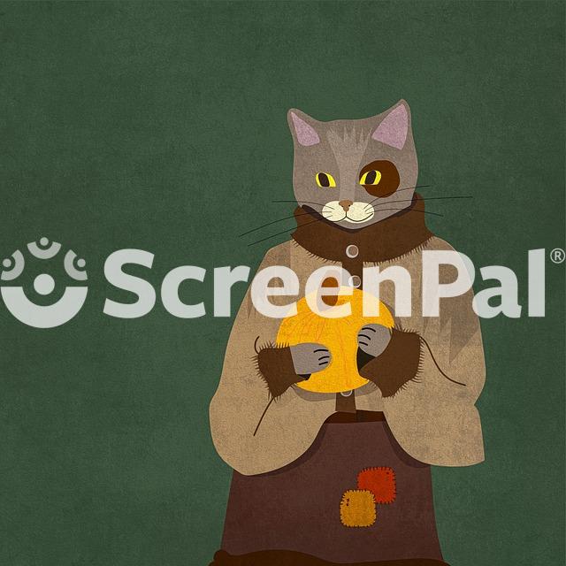 Cat Pumpkin Animal Nature Autumn