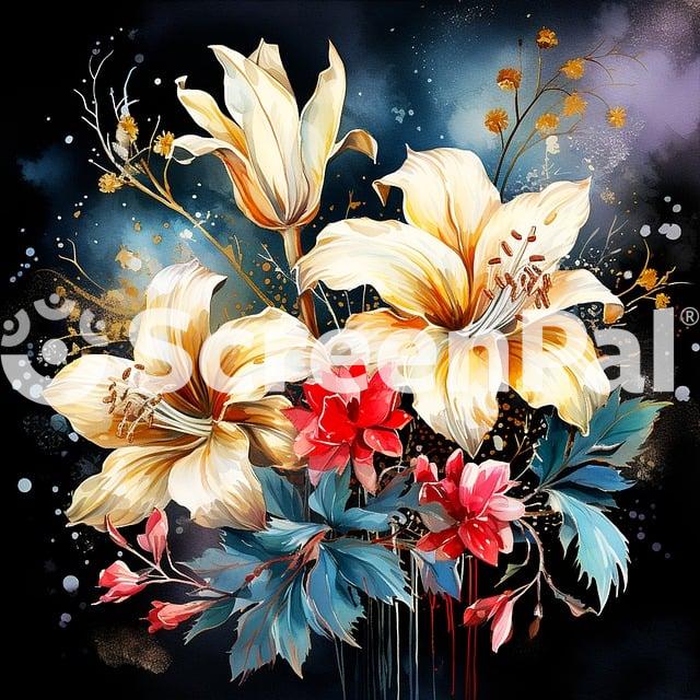 Ai Generated Flowers Bouquet