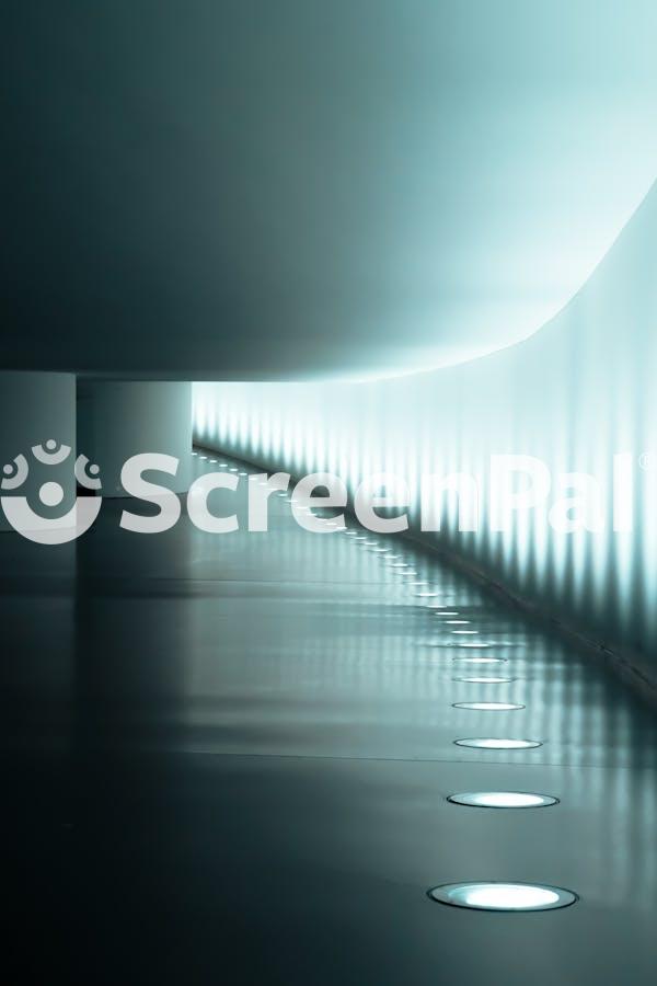 Walkway In Modern Building