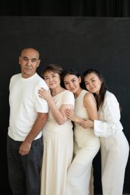 Happy Multi Generational Family Portrait
