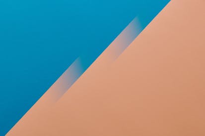 A Pattern Of Blue And Orange Stripes