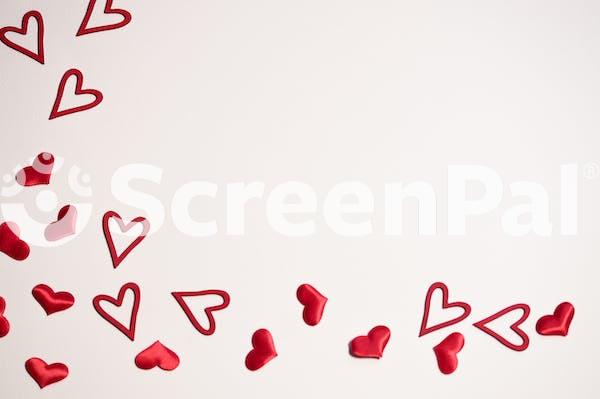 Mini Red Hearts Wallpaper